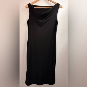 Le Chateau Size M Black Sleeveless Dress